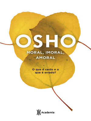 cover image of Moral, imoral, amoral